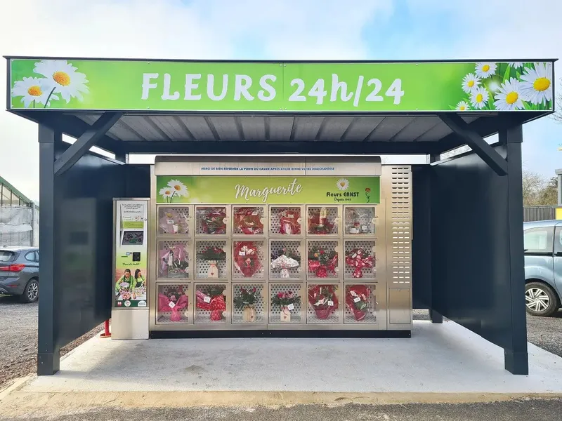 Distributeur de fleurs Fleurs Ernst « Marguerite » en libre-service 24h/24 à Sarre-Union